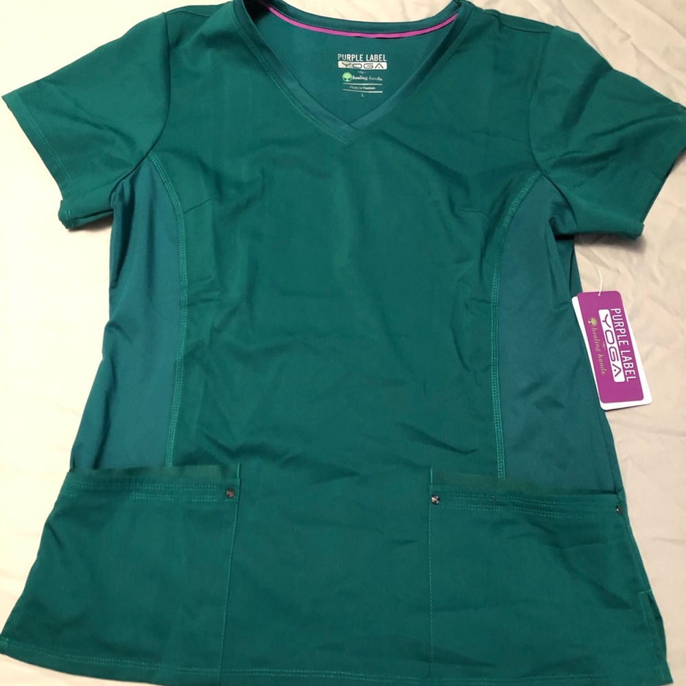 Purple Label scrub top